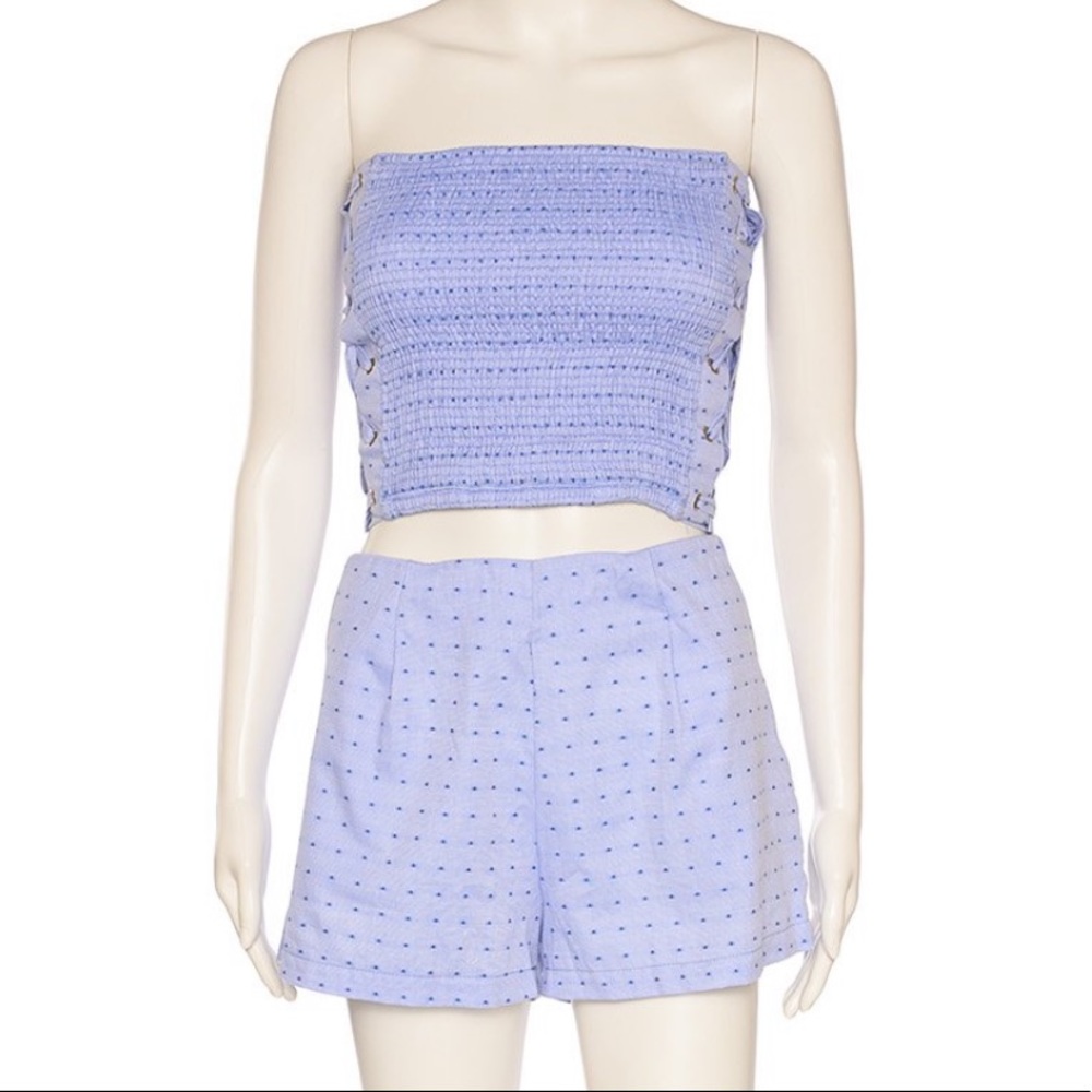 Kardashian Kloset PEIXOTO Top and Matching Shorts